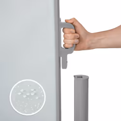 TecTake 402331 vela ombreggiante Grigio - Vista aggiuntiva 5