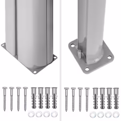 TecTake 402331 vela ombreggiante Grigio - Vista aggiuntiva 7