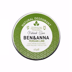 Ben & Anna BA03PL, Donna, Deodorante, Deodorante in crema, Vasetto, 45 g, Alcool, Parabeni