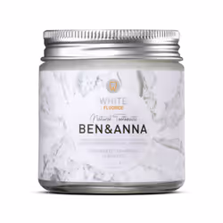 Ben & Anna BA03WH, Dentifricio sbiancante, 100 ml, Adulto, Pasta, 61 mm, 68 mm
