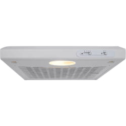 Cappa aspirante cappa sottopiano 50 cm cappa aspirante ricircolo aria esausta bianco Respecta