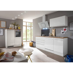 Cucina Cucinino Blocco Vuoto Cucina componibile Bianco Gabriel 320 cm Respekta Premium
