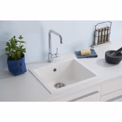 Respekta® Lavello Mineralite Ohio: Il lavello Mineralite Ohio di alta qualità non colpisce solo per il suo design moderno, ma ...