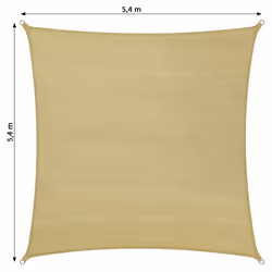 TecTake 402607 vela ombreggiante Beige - Vista aggiuntiva 4