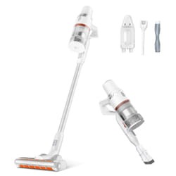 JASHEN S16E Aspirapolvere a bastone 2 in 1 Batteria HEPA Senza sacchetto Bianco 2,5 Ah