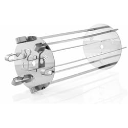 Porta spiedini in acciaio inox per spiedini rotanti 6 spiedini - Bbq-toro