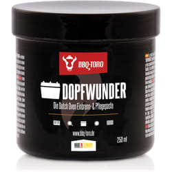 Bbq-toro - dopfwunder - Pasta per la cottura e la cura del forno olandese - 250 ml