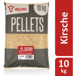 Bbq-toro - 10 kg di pellet di ciliegio, prodotto al 100% con legno di ciliegio Pellet di ciliegio