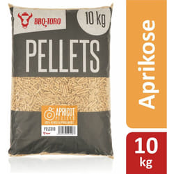 Bbq-toro - 10 kg Pellet di albicocca prodotto con il 100% di legno di albicocca Pellet di albicocca