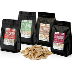 Bbq-toro - Smoker Chips Set 4 tipi di chips per affumicatura à 400 gr