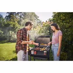 Char-Broil 140252 barbecue per l'aperto e bistecchiera Carbone + legna da ardere - Vista aggiuntiva 5