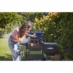 Char-Broil 140252 barbecue per l'aperto e bistecchiera Carbone + legna da ardere - Vista aggiuntiva 7