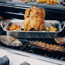 Char-Broil Convective 640 B XL Grill Carrello Gas Nero, Acciaio inox - Vista aggiuntiva 7