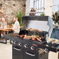 Char-Broil Professional CORE B 4 Grill Carrello Gas Nero, Acciaio inox 13180 W - Vista aggiuntiva 6