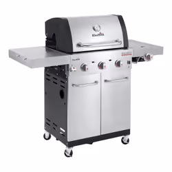 Char-Broil Professional PRO S 3 Grill Carrello Gas Nero, Acciaio inox 10570 W