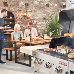 Char-Broil Professional PRO S 3 Grill Carrello Gas Nero, Acciaio inox 10570 W - Vista aggiuntiva 5