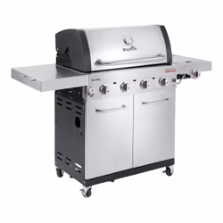 Char-Broil Professional PRO S 4 Grill Carrello Gas Nero, Acciaio inox 12900 W