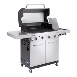 Char-Broil Professional PRO S 4 Grill Carrello Gas Nero, Acciaio inox 12900 W