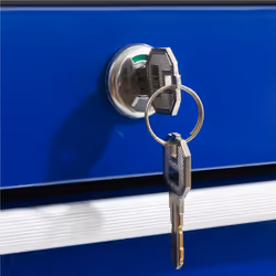 Arebos 4260551583315 carrello di servizio Blu - Vista aggiuntiva 5