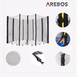 Arebos AR-HE-PN366-8 trampolino - Vista aggiuntiva 4