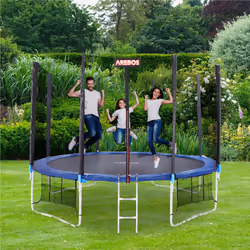 Arebos 4260551585166 trampolino da cortile e per attività ricreative