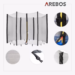 Arebos AR-HE-PN244 trampolino - Vista aggiuntiva 4
