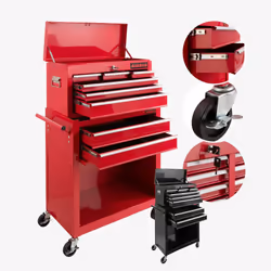 Arebos 4260551586729, Rosso, 660 mm, 330 mm, 615 mm, 28,5 kg