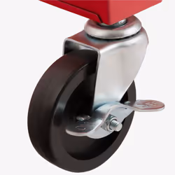 Arebos 4260551586729 carrello di servizio Rosso