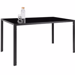 TecTake 402837 set di mobili per soggiorno Nero - Vista aggiuntiva 4