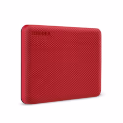 Toshiba Canvio Advance disco rigido esterno 1 TB 2.5" USB tipo A 2.0/3.2 Gen 1 (3.1 Gen 1) Rosso - Vista aggiuntiva 4