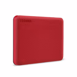Toshiba Canvio Advance disco rigido esterno 4 TB 2.5" USB tipo A 2.0/3.2 Gen 1 (3.1 Gen 1) Rosso - Vista aggiuntiva 4