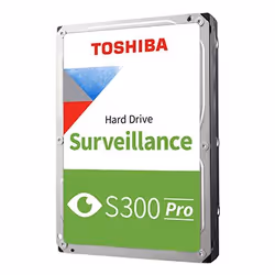 Toshiba S300 Pro Surveillance, 8 TB, 7200 Giri/min, 512 MB, 3.5", Serial ATA III