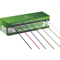 19011CA089 Cavo per cablaggi LiFY 1 x 1 mm² Blu, Marrone, Grigio, Rosso, Nero, Bianco, Giallo-Verde 35 m - Quadrios