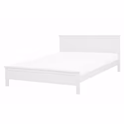 Elegante letto in stile scandinavo. Questo letto con rete a doghe si adatta bene a camere da letto in stile tradizionale, sca ...
