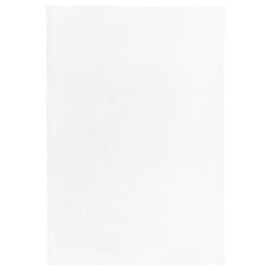 Tappeto shaggy bianco 140 x 200 cm Demre