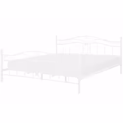 Romantico letto matrimoniale in metallo bianco - ANTLIA. Porta un tocco di romanticismo in camera da letto con questo letto c ...