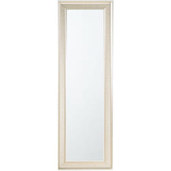 Beliani - Specchio moderno da parete con cornice dorata - 51x141cm - Cassis
