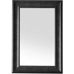 Beliani - Specchio moderno da parete con cornice nera - 61x91cm - Lunel