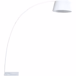 Moderna lampada da terra con base in marmo. Rinnova in un lampo il soggiorno con questa elegante lampada da pavimento. Fusion ...