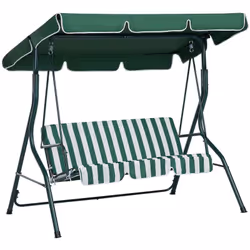 Classico dondolo da giardino. Questo prezioso dondolo da giardino è il complemento ideale per ogni spazio esterno, specie se  ...
