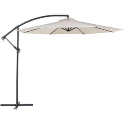 Ombrellone a sbalzo ottagonale diametro 300cm beige