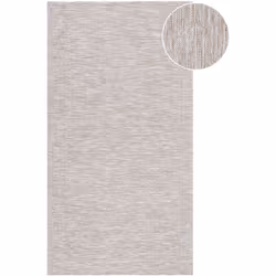 Elegante tappeto rettangolare beige. Questo tappeto si sposa bene con praticamente con qualsiasi stile di interni. Realizzato ...