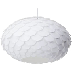 Beliani - Lampadario a Forma di Fiore Bianco Peonia Illuminazione Camera Bambini Erges