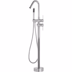 Esclusiva rubinetteria freestanding. Questo rubinetto per doccia è perfetto per ogni vasca da bagno indipendente. Realizzato ...