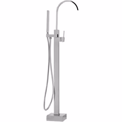 Esclusiva rubinetteria freestanding. Rinnova con eleganza il bagno con questo rubinetto freestanding. Realizzato in durevole  ...