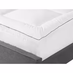 Materassino topper in cotone e microfibra. Allunga la durata del tuo materasso con questo soffice coprimaterasso. Realizzato ...