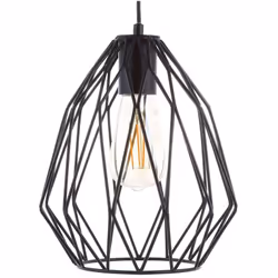 Moderna lampada a sospensione in metallo. Decora la sala da pranzo o il soggiorno con questo lampadario dal design industrial ...