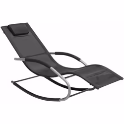 Esclusivo lettino a dondolo. Caratterizzato da un design decisamente contemporaneo, questo lettino diventerà senza dubbio il  ...