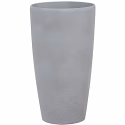 Vaso moderno tondo in colore grigio da interno ed esterno. Rivedi il look dei tuoi interni con questo vaso da fiori in design ...