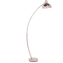 Beliani - Lampada da pavimento in metallo color rame 155 cm Dintel
